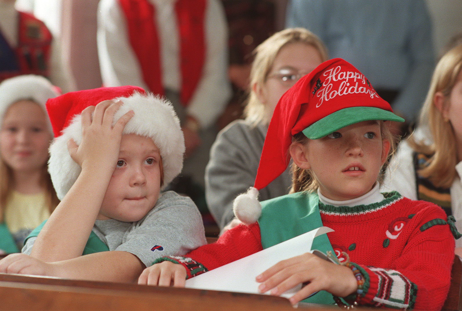 Visitors get a glimpse at holiday of yesteryear